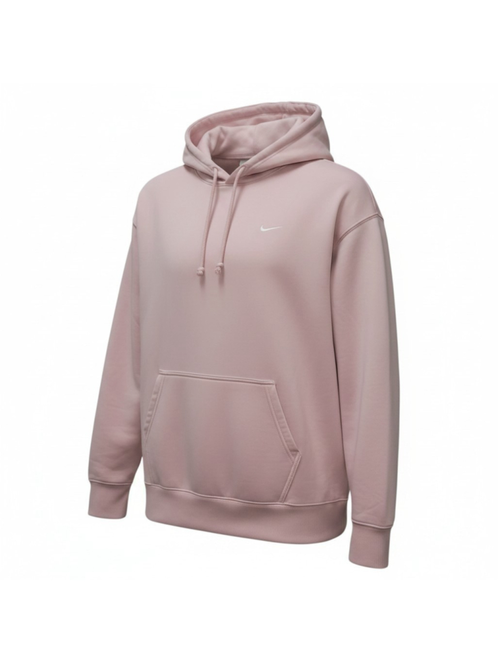 Nike Women's Long-Sleeves Pink Long-Sleeves Hoodie Oversized Sweatshirt Medium